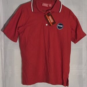 Coca Cola Red Short Sleeve Polo